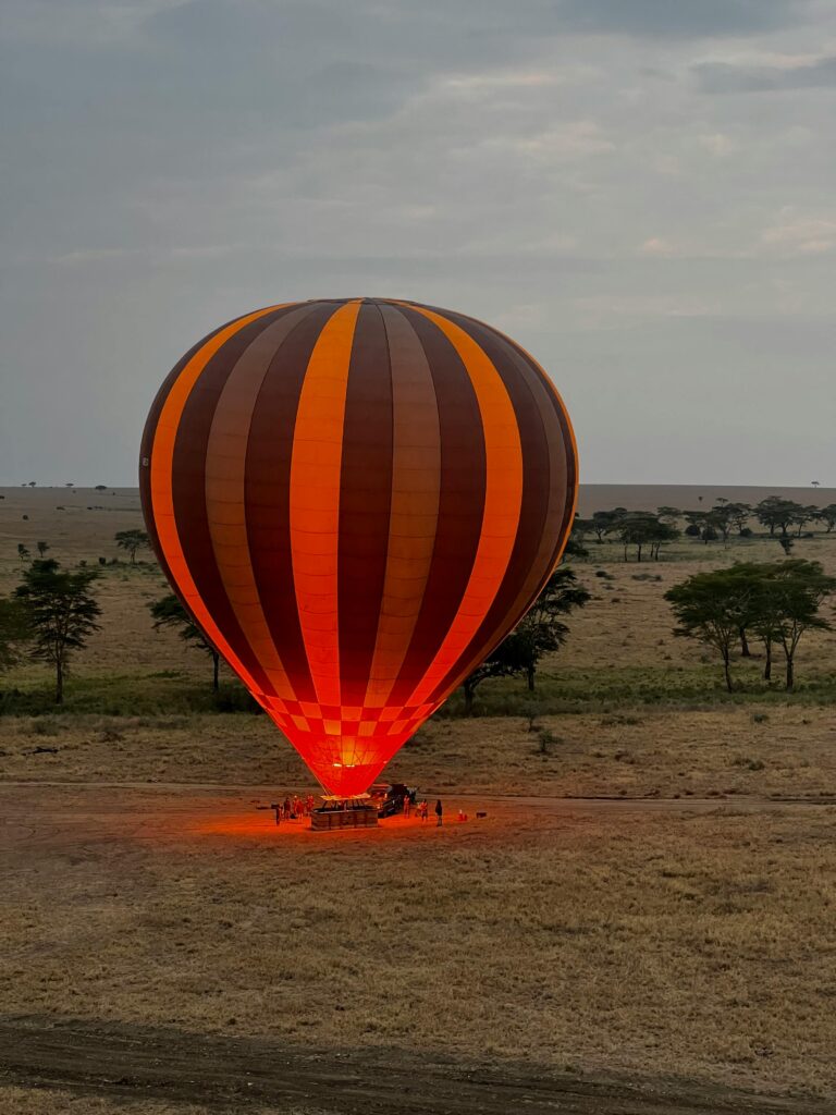 Balloon Safari in Tanzania